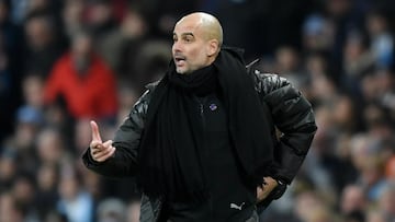 Pep Guardiola says Manchester City 'have to continue' after defeat to United
