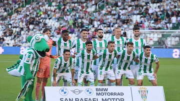 Once del Córdoba ante el Cádiz