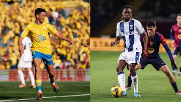 Javi Muñoz e Yvan Neyou.