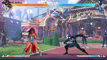 Marvel Tokon Fighting Souls: Miss Marvel VS Spiderman