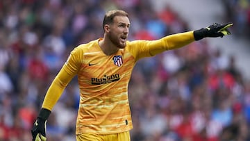 Oblak, con el Atl&eacute;tico.