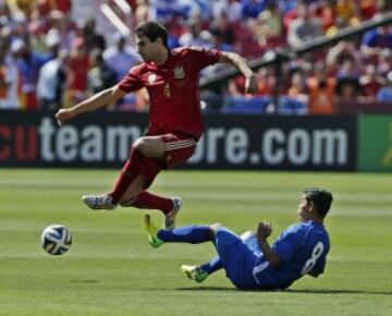 Javi Martínez y Kevin Santamaria.