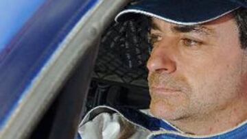 <b>PRIMERA AFRICANA.</b> El madrileño ha demostrado que también en las etapas desérticas puede competir con los mas veteranos del Dakar.