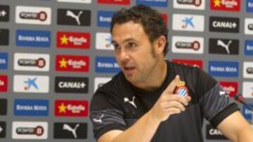 Sergio, en sala de prensa.