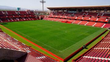 Panorámica del estadio Los Cármenes.