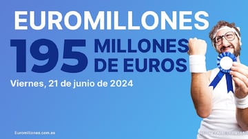 Euromillones: comprobar los resultados del sorteo de hoy, viernes 21 de junio