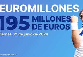 Euromillones: comprobar los resultados del sorteo de hoy, viernes 21 de junio