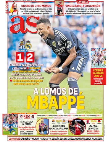 Las portadas de AS de septiembre