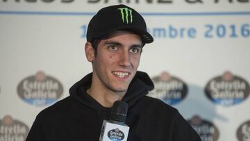 &Aacute;lex Rins, piloto de Suzuki en MotoGP. 