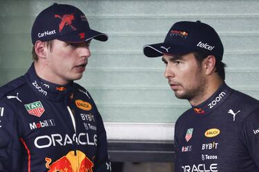 Checo Pérez: “Max Verstappen ha hecho un gran trabajo por mí”