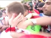 ¿Y el Covid? el irresponsable festejo del Atlético con los hinchas