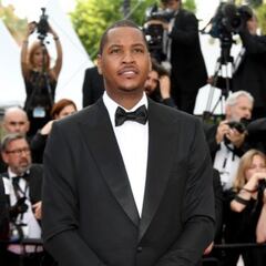 Carmelo Anthony y La La, glamour NBA en la alfombra roja de Cannes