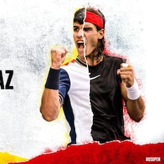 Los datos que unen a Alcaraz con Nadal, Chang y Sampras