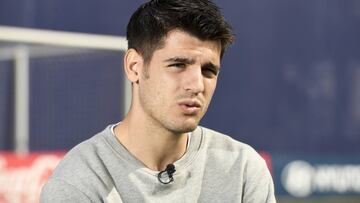 Morata, delantero del Atlético.
