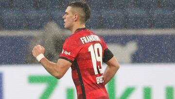El delantero de Eintracht Franfurt ha anotado cuatro goles y ha realizado cuatro asistencias en 17 partidos disputados.
