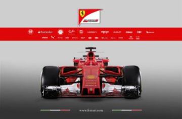 La escudería del cavallino rampante presentó su monoplaza SF70H para 2017 donde buscará conquistar el título de F1 tras más de 10 años de sequía.