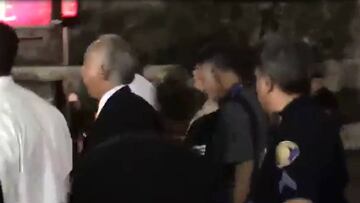 La afici車n mexicana grit車 "Fuera Osorio" al salir de eltadio