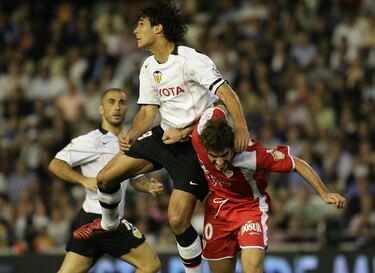 Bernardo Corradi, marc¨® 5 goles en 33 partidos con el Valencia.