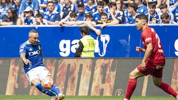 Oviedo - Zaragoza en directo | LaLiga Hypermotion, hoy, en vivo