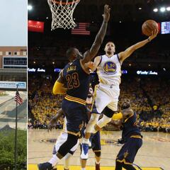 El orgullo de Akron: LeBron y Stephen Curry nacieron en el mismo hospital