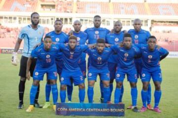 Haití: No registra participaciones en Copa América.