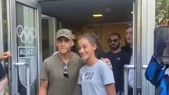 Así fue el primer encuentro de Alexis con los hinchas del Inter