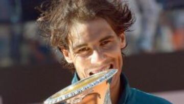 Rafa Nadal, ganador en Roma.