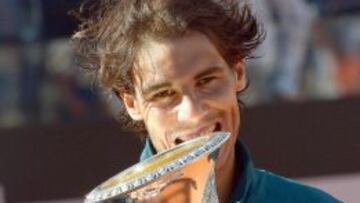 Rafa Nadal, ganador en Roma.