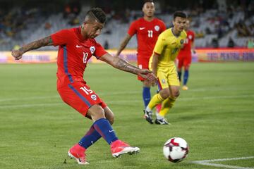 Chile visitó a Rumania en su último partido amistoso antes de Copa Confederaciones.