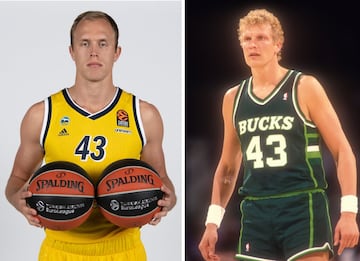 A Luke Sikma, jugador de baloncesto estadounidense que pertenece a la plantilla del Olympiacos. Visión espectacular para un pívot, tiro mejorado y mucha potencia pese a que no goza de mucha altura. Su progresión hasta llegar al Valencia Basket y luego al Alba Berlin fue impresionante no sólo desde que tocó la ACB con el Canarias sino desde que estaba en la LEB con el equipo de La Palma. En la Universidad de Portland promedió un doble-doble, pero el paso al profesionalismo no es nada fácil. En este caso nada se puede decir sobre eso de que tener un padre famoso te abre puertas, porque Luke es hijo de todo un campeón de la NBA como Jack Sikma. El año mágico de éste fue 1979, porque promediando también un doble-doble en 'regular season' y 'playoffs' jugó el All-Star primero y ganó el campeonato después. Su número fue retirado por los Supersonics, la franquicia en la que triunfó.