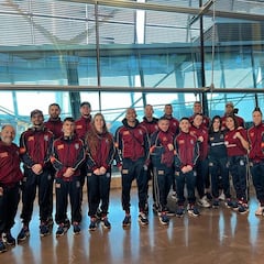 El equipo español ya está en Marrakech