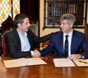 El Atlético y Alcalá firman la nueva Escuela del club