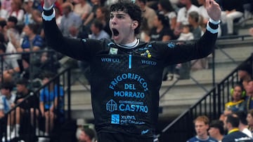 Luka Krivokapic desde que llegó al Cangas está destacando.