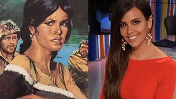 El parecido de Cristina Pedroche con la protagonista de un libro publicado en 1978.