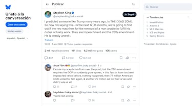 Stephen King predijo la llegada de un personaje como Trump en uno de sus libros: “Está realmente mal”