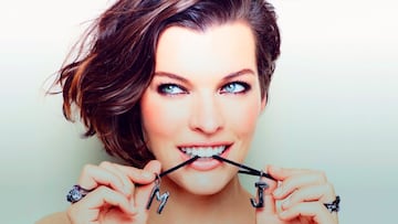 La increíble transformación física de Milla Jovovich