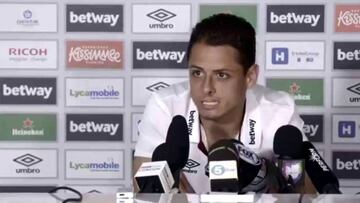 Chicharito: "Estoy feliz si Vela es feliz"