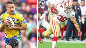 Jarryd Hayne ha sido el último caso de un jugador que ha probado suerte en la NFL tras haber destacado en el rugby.