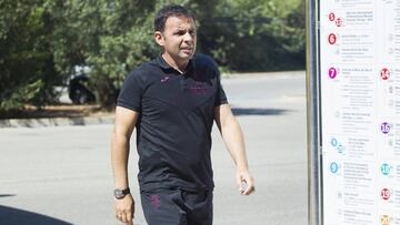 El entrenador del Villarreal, Javier Calleja.