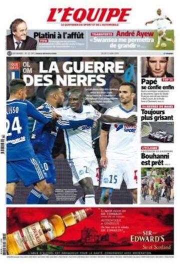 Portadas de la prensa deportiva