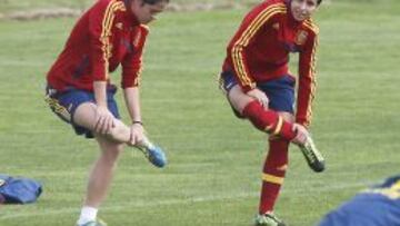 Marta Torrejón, a la izquierda, junto a Marta Corredera.