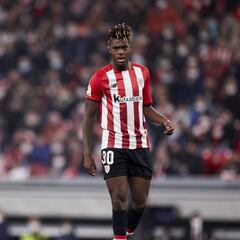 Nico Williams también es baja por lesión y es sustituido por Lobete