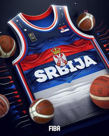 Selección de baloncesto de Serbia.