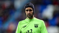 Asier Riesgo, el veterano portero que se reinventa en Butarque