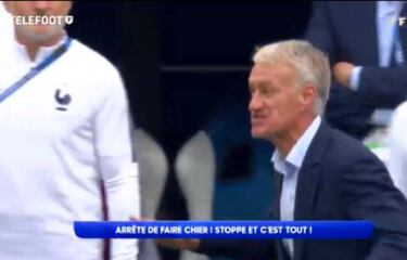 Deschamps reprendió a Mbappé: "Deja de tocar los c..."