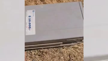 Un chileno encuentra una caja llena de dinero en la carretera y su reacción es viral: “Millonario...”