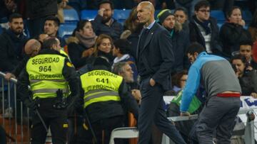 24/01/18 PARTIDO CUARTOS VUELTA COPA DEL REY REAL MADRID - LEGANES
ZIDANE