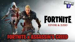 Fortnite x Assassin&#039;s Creed: Ezio y Eivor llegar&aacute;n como skins