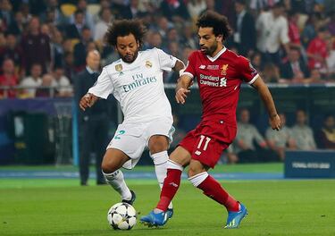 Salah y Marcelo.