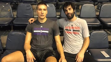 Bogdanovic se lesiona en su su primer duelo NBA con Teodosic